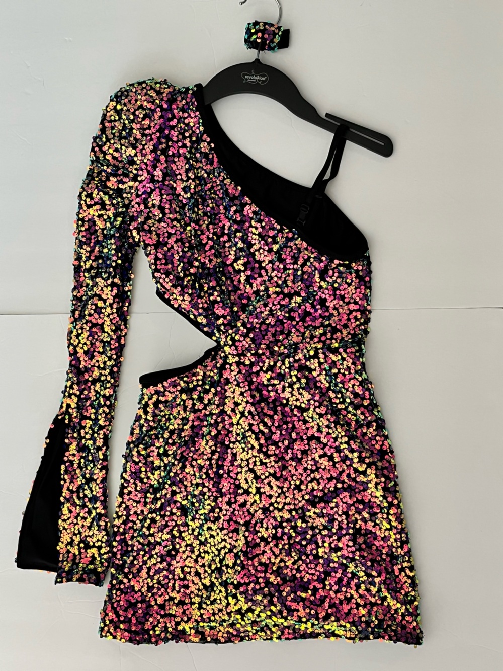 Revolution RC24606 "Take On the World" Black/Multi Dance Costume